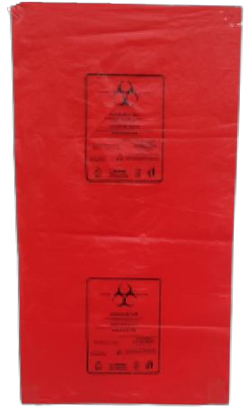 Cytotoxic Waste Polythene Bag - Red
